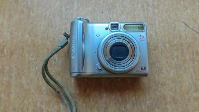 Лот: 10308669. Фото: 1. Фотоаппарат CANON Power Shot-A... Цифровые компактные