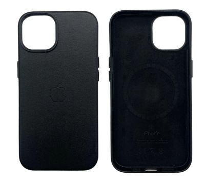 Лот: 22142388. Фото: 1. ЧЕХОЛ ДЛЯ iPh 15 LEATHER CASE. Чехлы, бамперы