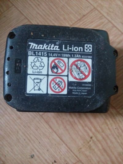 Лот: 11246072. Фото: 1. Аккумулятор Makita BL1415 (14... Расходные материалы, сменные насадки