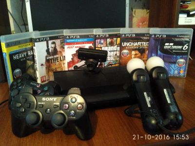 Лот: 8402223. Фото: 1. Sony Playstation 3 Super Slim... Игровые приставки, консоли