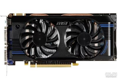 Лот: 11701379. Фото: 1. видеокарта MSI GTX 560 Ti 1GB... Видеокарты
