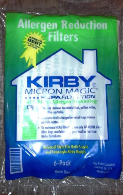Лот: 7645298. Фото: 1. Мешки к пылесосу Kirby "Кирби... Запчасти, комплектующие для пылесосов, утюгов
