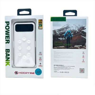 Лот: 22144720. Фото: 1. POWER BANK HOORY HR-Y04 10000mAh... Внешние, портативные аккумуляторы для смартфонов (Power bank)