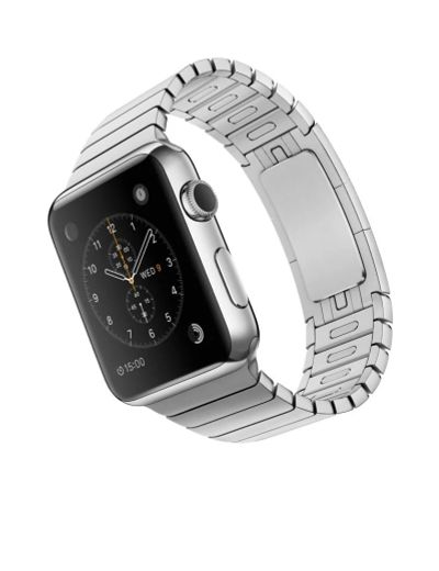 Лот: 6414765. Фото: 1. Apple Watch 42мм из нержавеющей... Смарт-часы, фитнес-браслеты, аксессуары