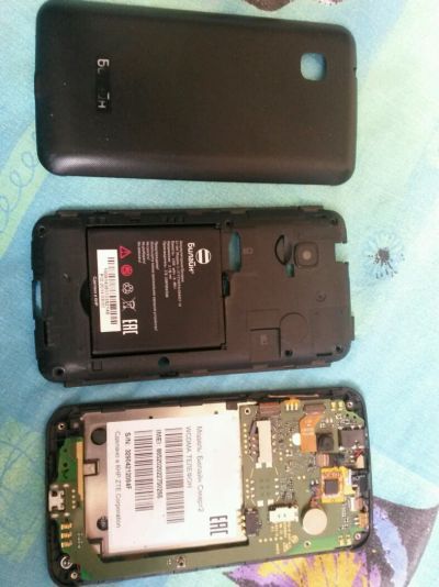 Лот: 8309496. Фото: 1. zte v811 Билайн смарт 2 запчасти. Смартфоны