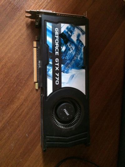 Лот: 7530358. Фото: 1. Gtx 770 2Gb MSI Б/У. Видеокарты