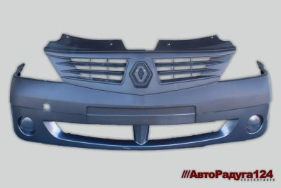 Лот: 25595248. Фото: 1. Бампер Renault Logan, Рено Логан... Кузов