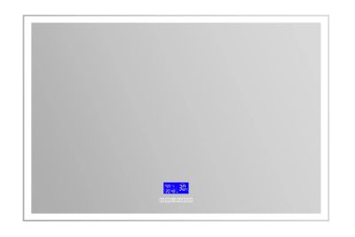 Лот: 24684729. Фото: 1. Зеркало с подсветкой Hoff SPC-GRT-1200-800-LED-TCH-RAD. Мебель для ванной комнаты