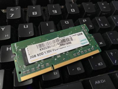 Лот: 15572473. Фото: 1. Apacer 2gb 1.35V DDR3. Оперативная память