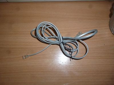 Лот: 14585184. Фото: 1. Телефонный кабель, 1,5 м. Другое (смартфоны, связь, навигация)