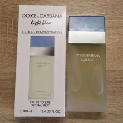 Лот: 13961012. Фото: 1. Тестер Dolce & Gabbana Light Blue. Женская парфюмерия