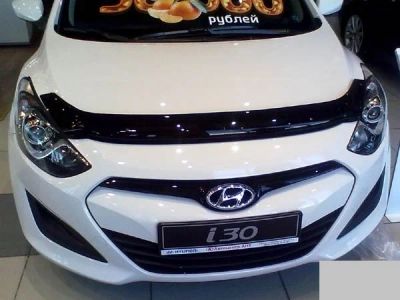 Лот: 5984753. Фото: 1. дифлектор капота (мухобойка) hyundai... Багажники, боксы, фаркопы