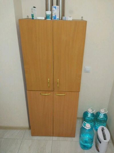 Лот: 9955207. Фото: 1. Шкафы 4шт. (2 навесных, 2 напольных... Шкафы, шкафы-купе
