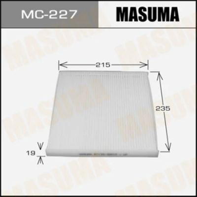 Лот: 18593568. Фото: 1. Фильтр салона masuma (vic ac-104... Расходные материалы