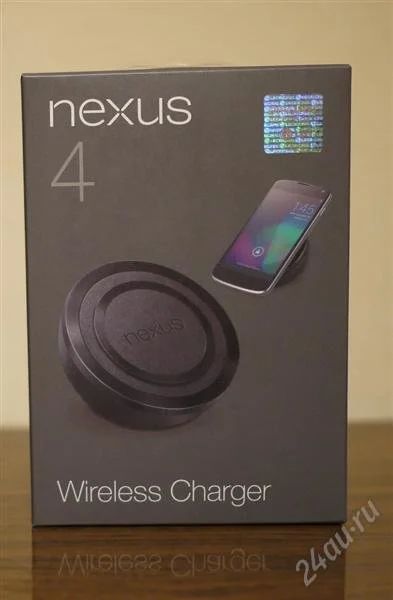 Лот: 2859891. Фото: 1. Беспроводная зарядка для Nexus... Зарядные устройства, блоки питания, адаптеры сетевые для смартфонов