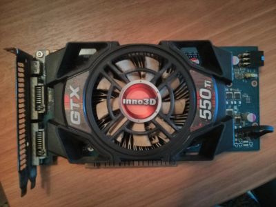 Лот: 10123251. Фото: 1. GTX 550 ti. Видеокарты