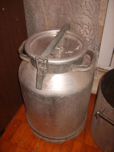 Лот: 4567505. Фото: 1. фляга алюминиевая 38 л. советская... Баки, ёмкости