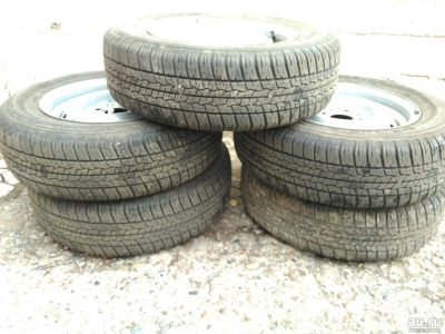 Лот: 9484294. Фото: 1. Комплект колёс на 13" (5 штук... Шины на дисках