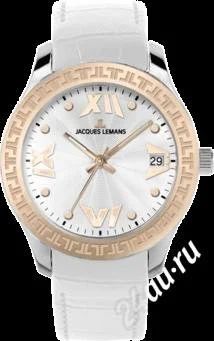 Лот: 1435727. Фото: 1. Jacques Lemans часы наручные с... Оригинальные наручные часы