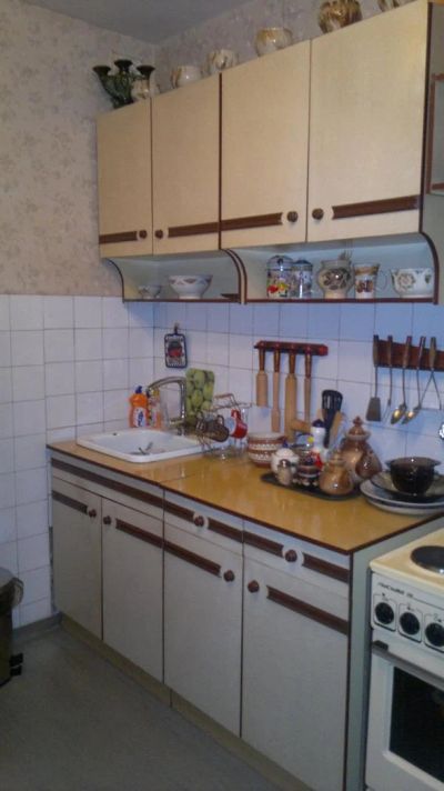 Лот: 3177937. Фото: 1. Кухонный гарнитур + эл. плита. Кухонные гарнитуры