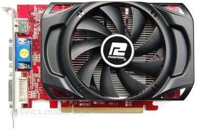 Лот: 9266843. Фото: 1. powercolor HD6670 1GB. Видеокарты