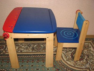 Лот: 2460450. Фото: 1. Детский стол+стул "I'm Toy". Столики, стулья, парты