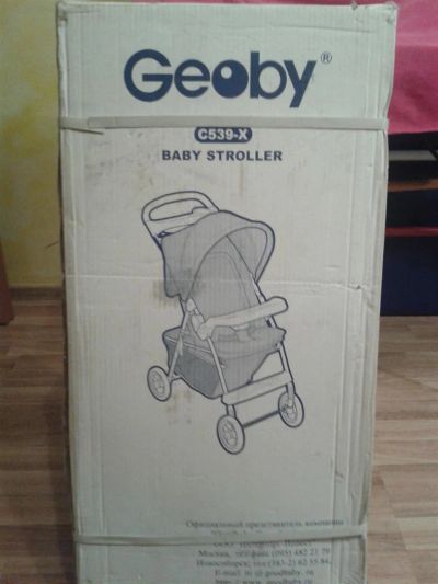 Лот: 3646227. Фото: 1. Geoby C 539 - X, новая прогулочная... Коляски