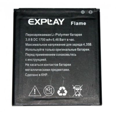 Лот: 12125963. Фото: 1. АКБ Original Explay Flame (тех... Аккумуляторы