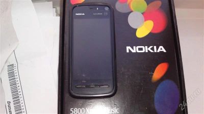Лот: 997439. Фото: 1. Nokia 5800 в Идеале!. Кнопочные мобильные телефоны