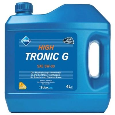 Лот: 14493443. Фото: 1. Aral HighTronic G 5W-30 4л. (Масло... Масла, жидкости