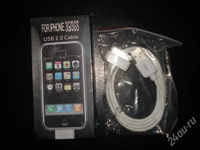 Лот: 708669. Фото: 1. Data-кабели USB 2.0 для iPhone. Дата-кабели, переходники