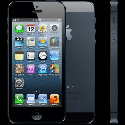 Лот: 6593931. Фото: 1. iPhone 5 black 16 Gb. Смартфоны