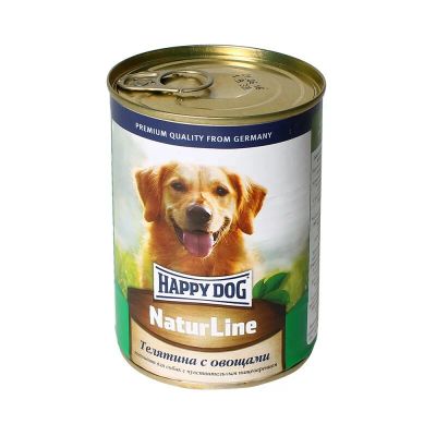 Лот: 10400180. Фото: 1. корм Happy Dog Для Собак Телятина... Корма