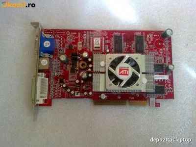 Лот: 5024714. Фото: 1. видеокарта radeon 9550. Видеокарты