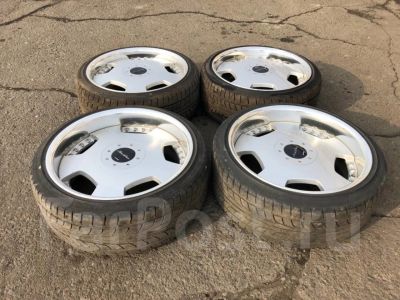 Лот: 14937780. Фото: 1. Диски + Резина work euroline Firestone... Шины на дисках