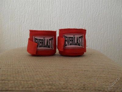 Лот: 1002727. Фото: 1. Боксерские бинты Everlast. Одежда для боевых искусств
