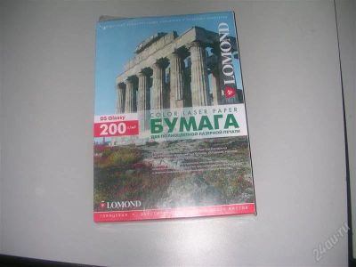 Лот: 1819716. Фото: 1. бумага глянцевая 2-х сторонняя... Бумага