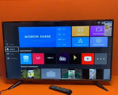 Лот: 22054214. Фото: 1. Новый SMART TV 4K Телевизор 43... Телевизоры