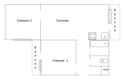 Лот: 9985694. Фото: 1. Доля 5/6 3к квартира 57м2 (Павлова... Квартиры, студии