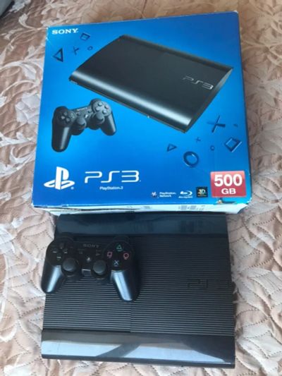 Лот: 12337230. Фото: 1. PlayStation Super Slim 500Gb. Игры для консолей