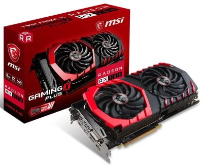 Лот: 13940667. Фото: 1. Видеокарта MSI RX 580 gaming x... Видеокарты
