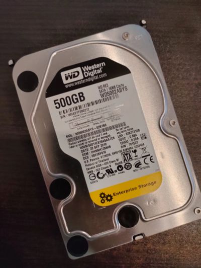 Лот: 19232107. Фото: 1. WD Enterprise WD5002ABYS 500Gb... Жёсткие диски (HDD)