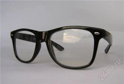 Лот: 694963. Фото: 1. ray ban wayfarer Прозрачные стекла. Очки солнцезащитные