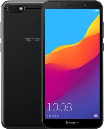 Лот: 12029124. Фото: 1. Смартфон 5.45" Honor 7A 16Gb Черный... Смартфоны