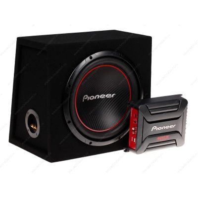 Лот: 5276863. Фото: 1. Сабвуфер с усилителем Pioneer... Сабвуферы