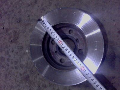 Лот: 2696465. Фото: 1. диск тормозной Toyota Probox. Тормозная система