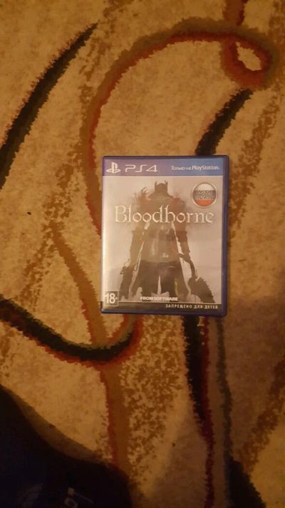 Лот: 8876684. Фото: 1. Bloodborne диск ps4. Игры для консолей