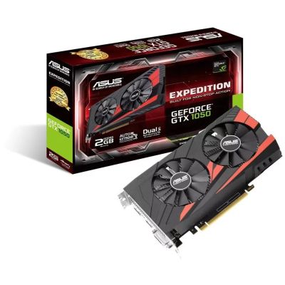 Лот: 19399840. Фото: 1. Видеокарта Asus GeForce GTX 1050... Видеокарты