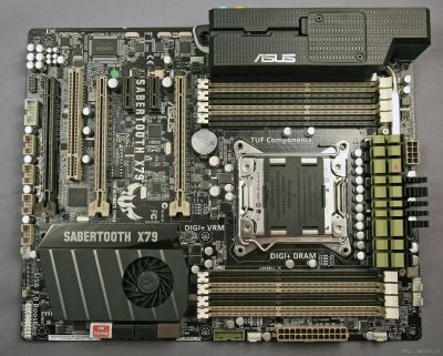 Лот: 10899622. Фото: 1. Asus Sabertooth X79 + E5-2660v2... Комплекты запчастей