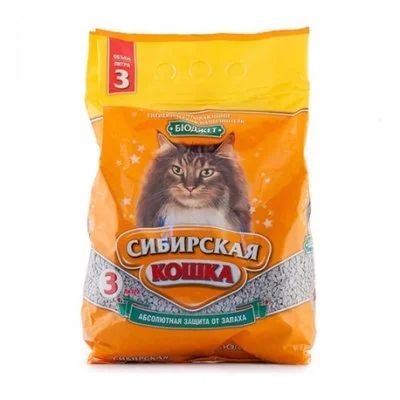 Лот: 14009782. Фото: 1. Наполнитель Сибирская Кошка бюджет... Миски, лотки, наполнители